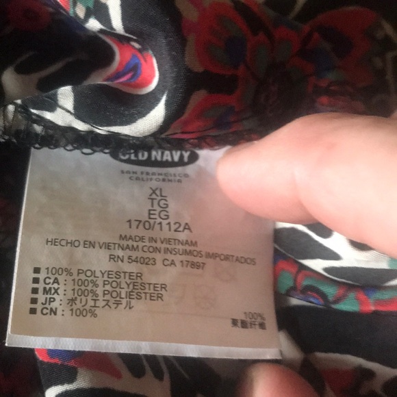 “OLD NAVY” Patterned Long Sleeved Dress . - Picture 12 of 13